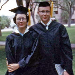 Darlene Raicevich and Richard Rising 1957