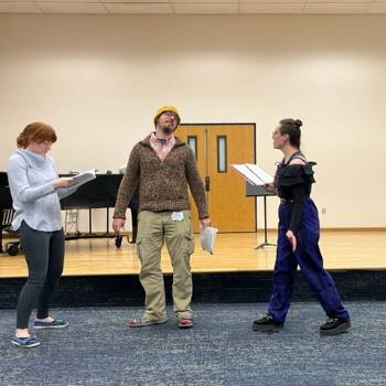 losh-1 Little Shop of Horrors Rehearsal