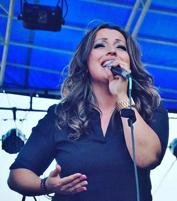 Ernestine Romero performing