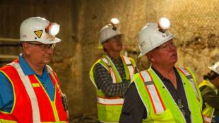 Mining Safety Board Tour at WIPP