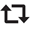 arrows icon