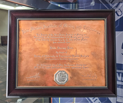 Artifact Cooper Diploma