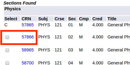 Course List