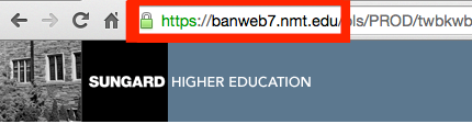 Banweb URL