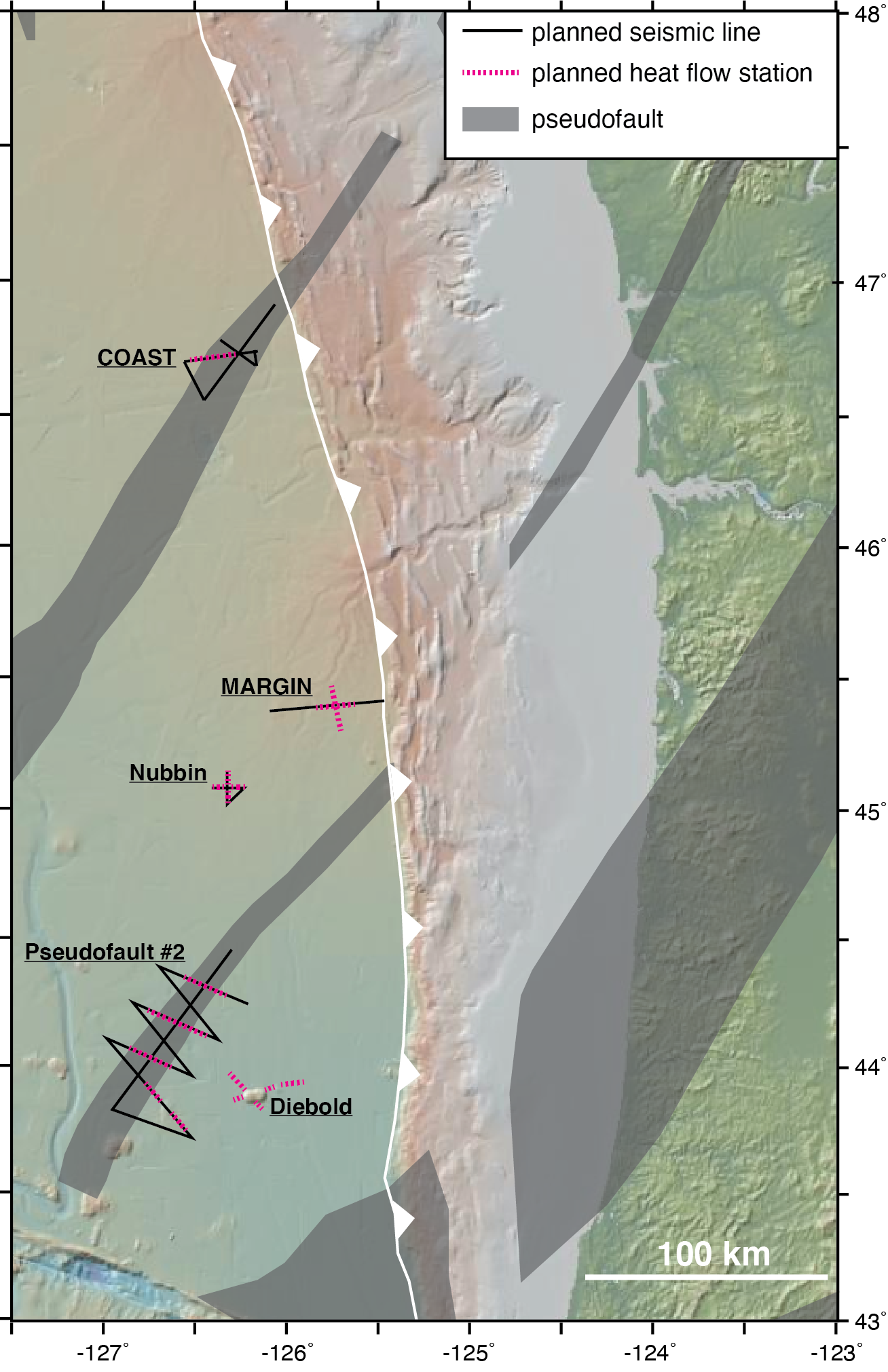 Chinook project map