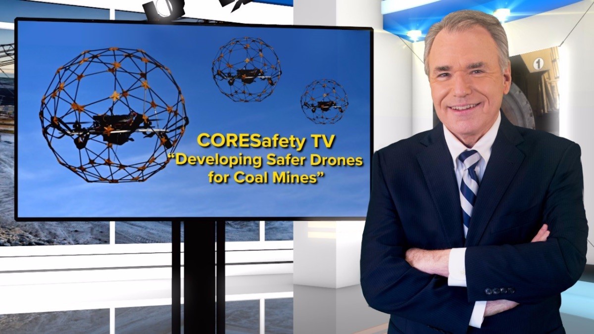 CoreSafety TV Anchor - Nelson Duffle professors Mostafa Hassanalian and Pedram Core Safety