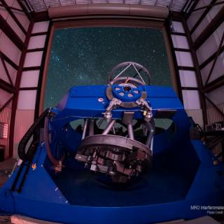 About Research Telescope observing night sky