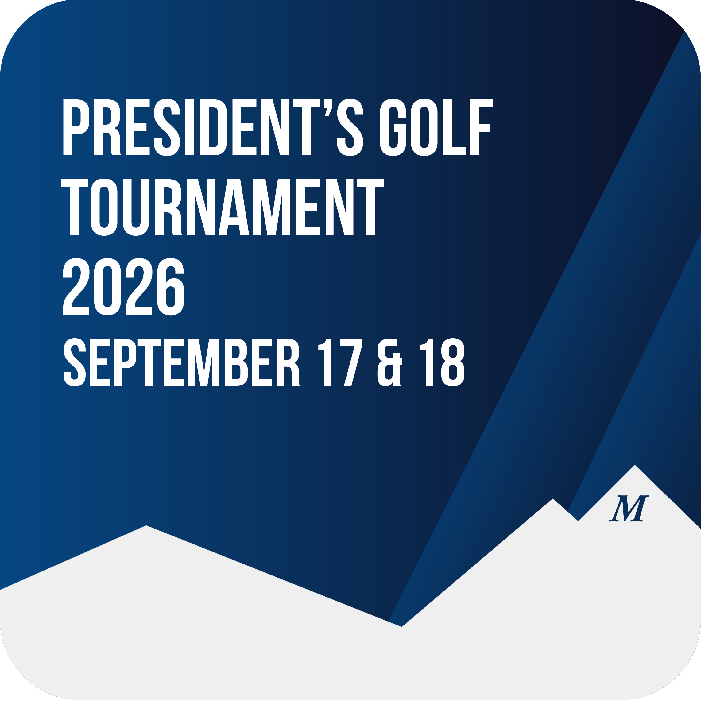 Golf Tournament 2025