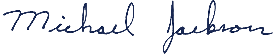 Michael Jackson signature