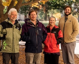 Dr. Bill McIntosh, Dr. Matt Zimmerer, Dr. Nelia Dunbar, and Dr. Nels Iverson