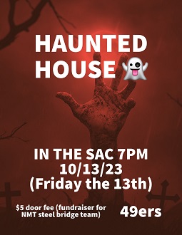 Haunted House Flyer