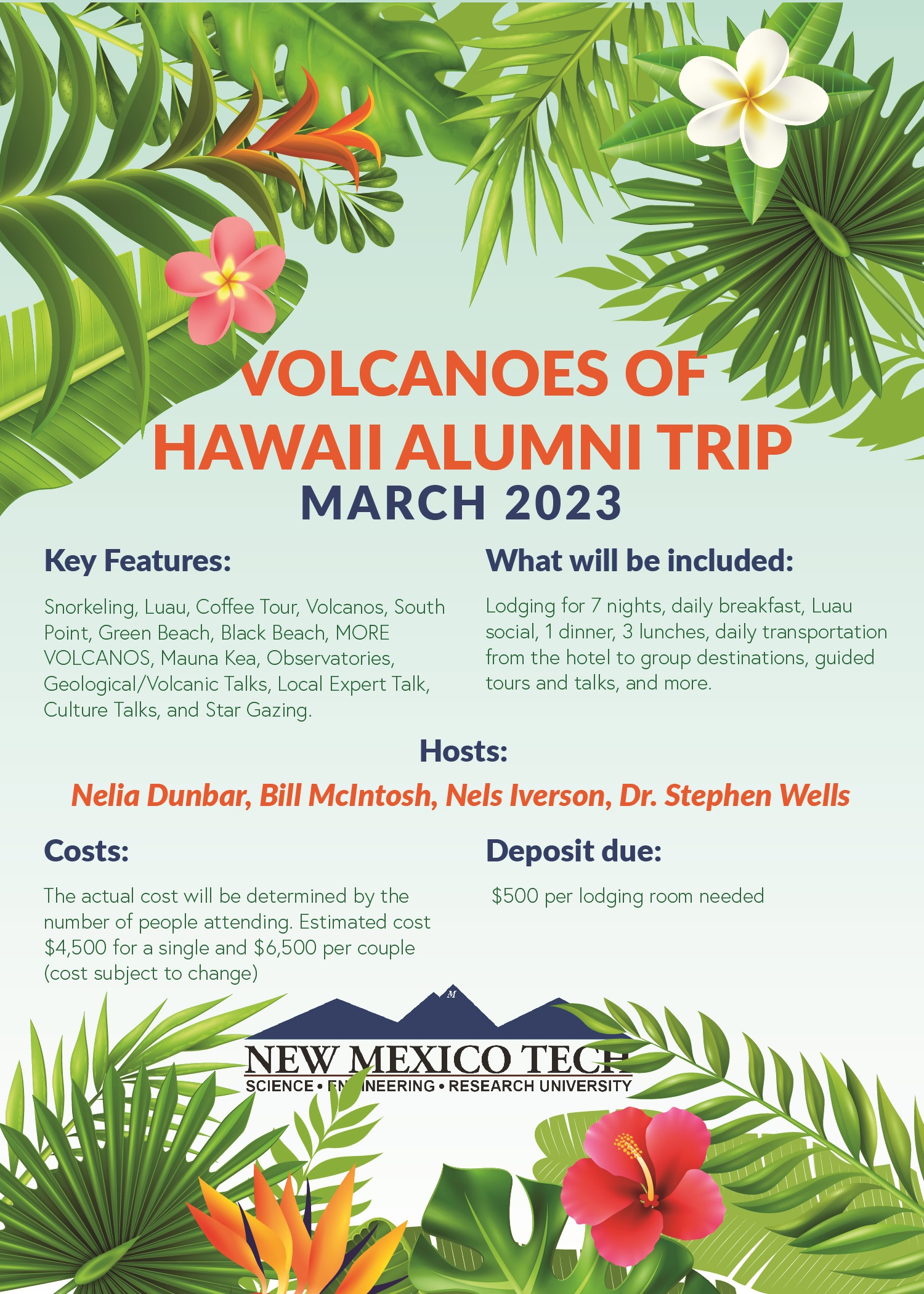 Alumni Volcanoes of Hawaii Tour