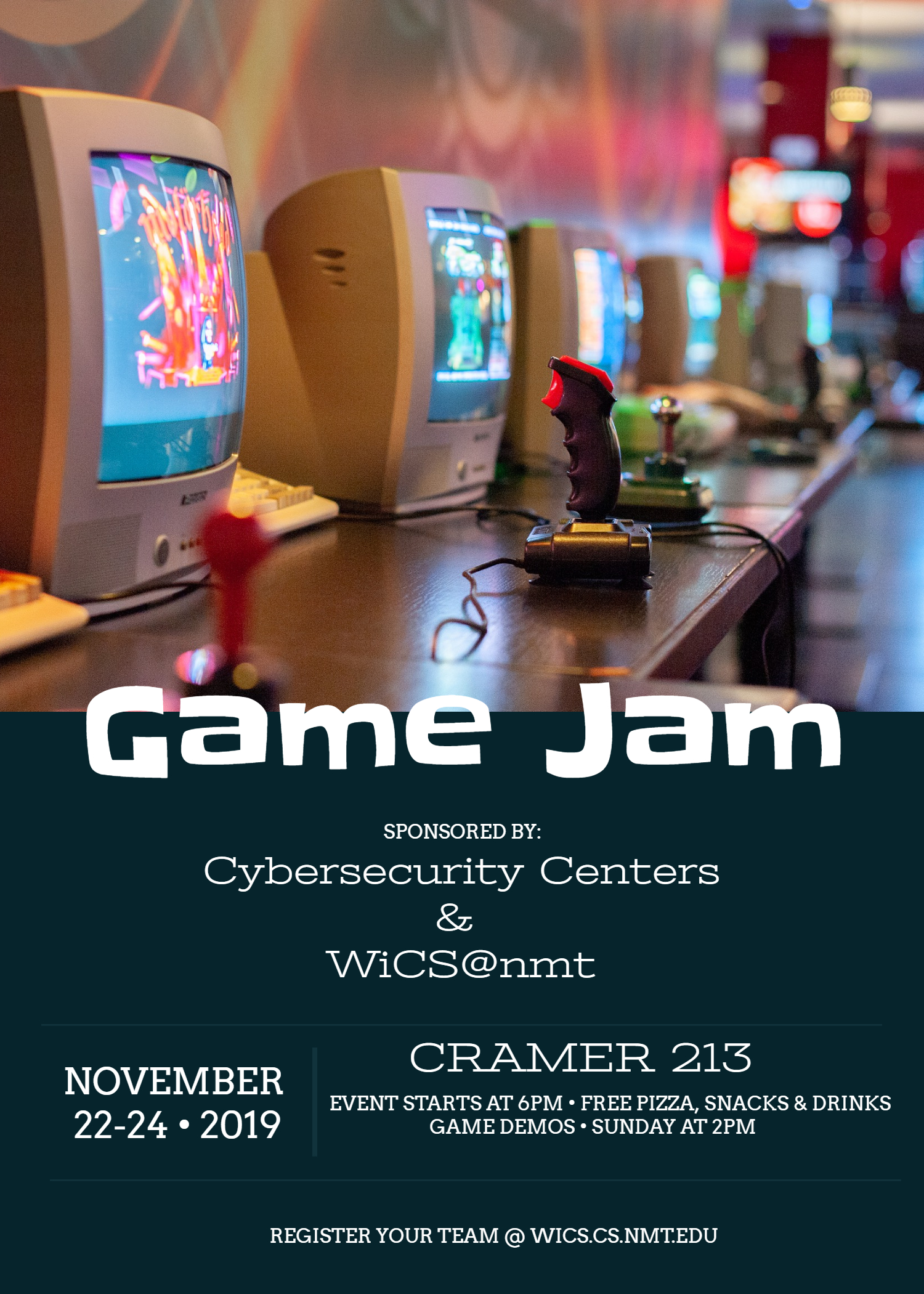 Game Jam flyer