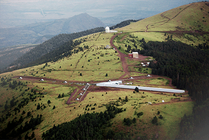 Chieftain Covers Installation Of New MROI Dome: New Mexico Tech