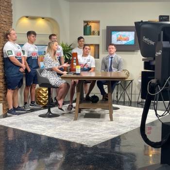 Rugby team on 'New Mexico Living'
