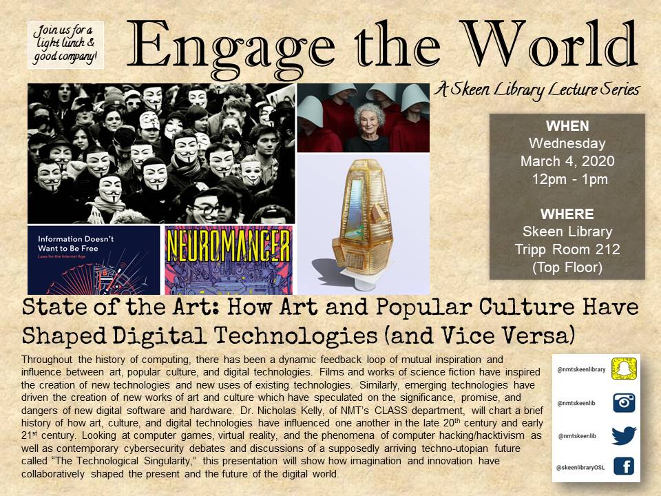 Flyer for March 2020 Engage the World