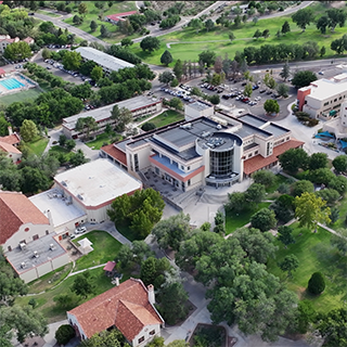 View of NMT campus