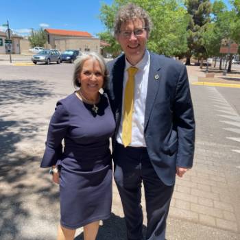 Gov. Lujan Grisham and AVP Michael Jackson