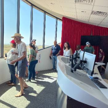 spa-mission Spaceport America mission control