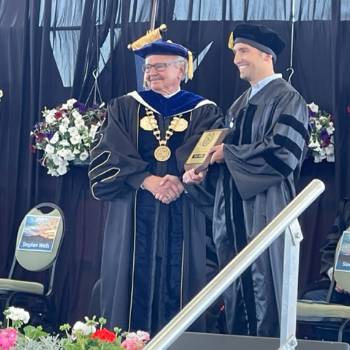kyle-stark Kyle Stark with President Wells