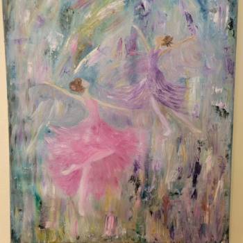 Painting of dancers
