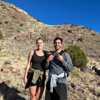 Students on M Mountain