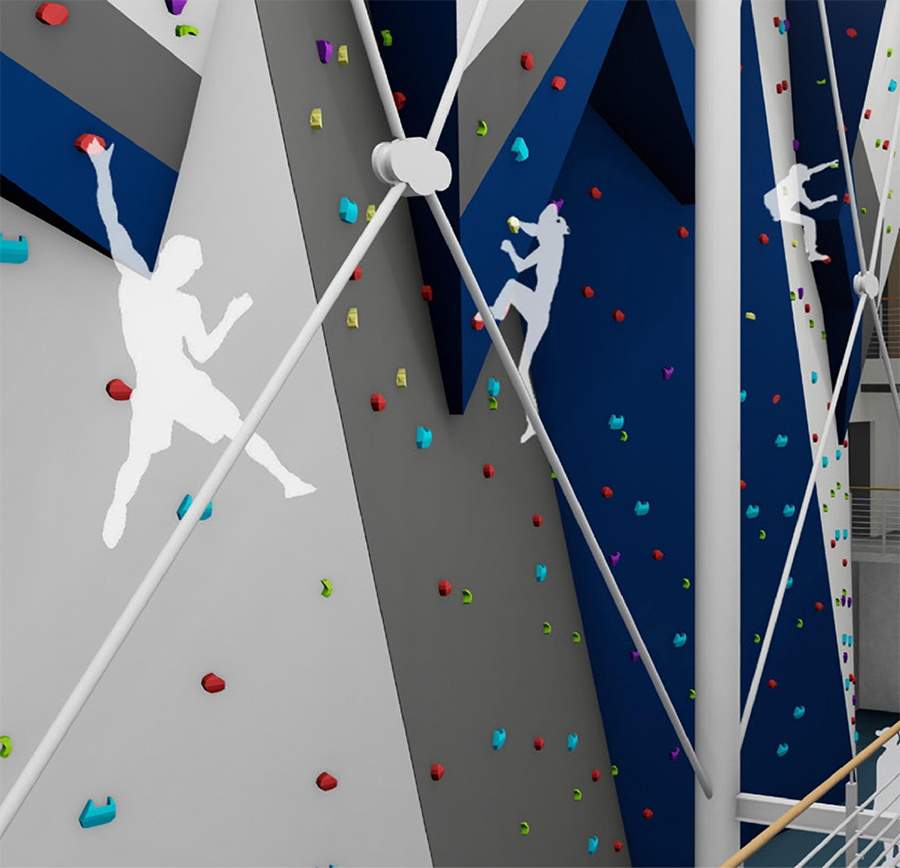 Community Wellness Center Project  - Rock Climbing Wall