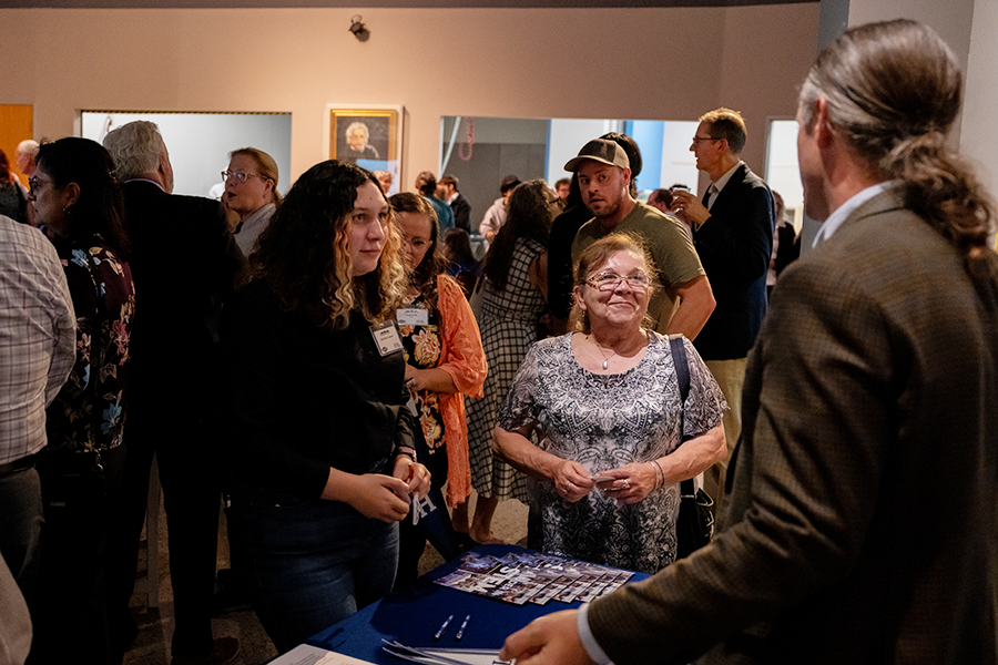 Attendees of the event at the Nuclear and History Museum