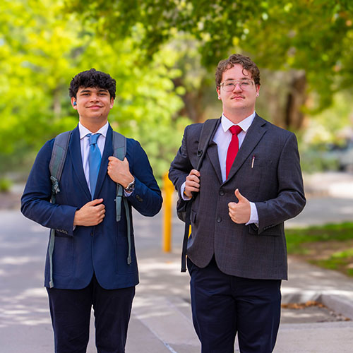 Students ready for career fair