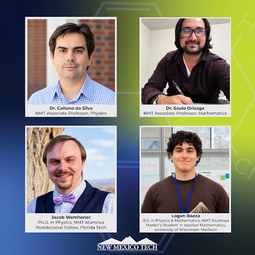 New Mexico Tech Math and Physics Researchers NMT Math and Physcis Researchers