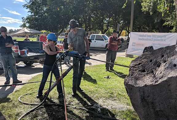 Heritage mining event from 2018