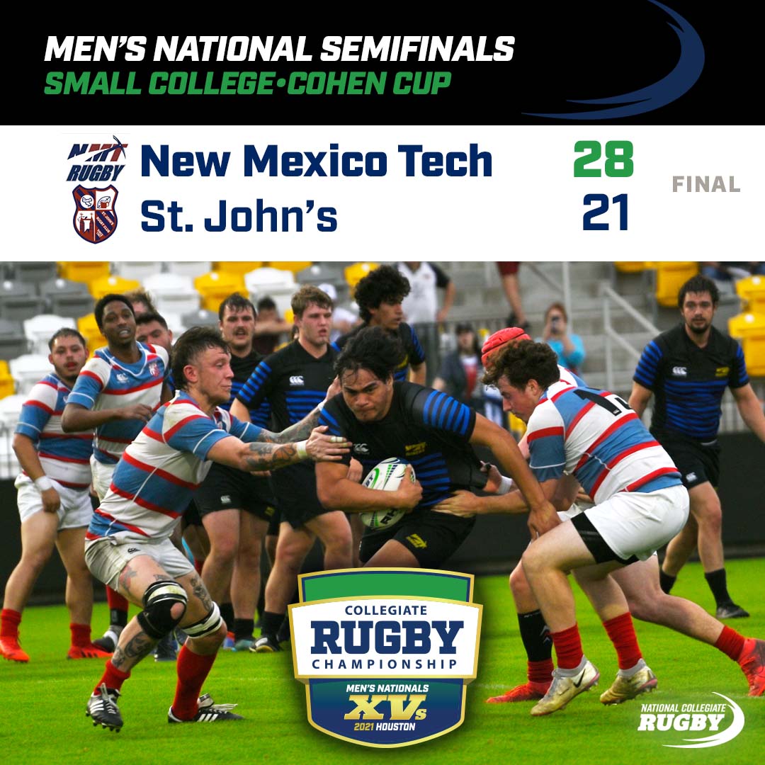 New Mexico Tech Advances to Mens Rugby National Championship Game New Mexico Tech
