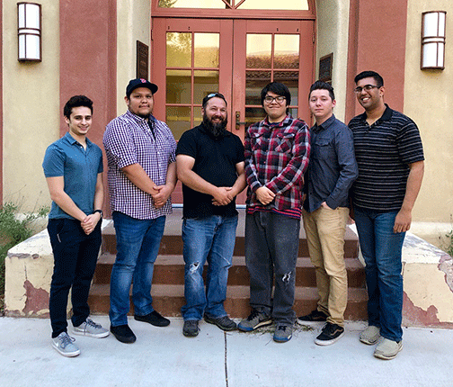 Zagrai's undergraduate team members