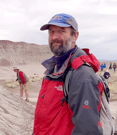 Matt Heizler in the field 