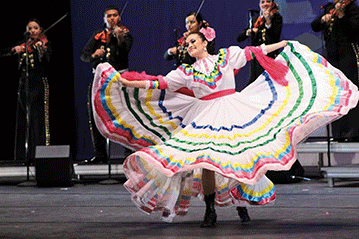 Mariachi dancer