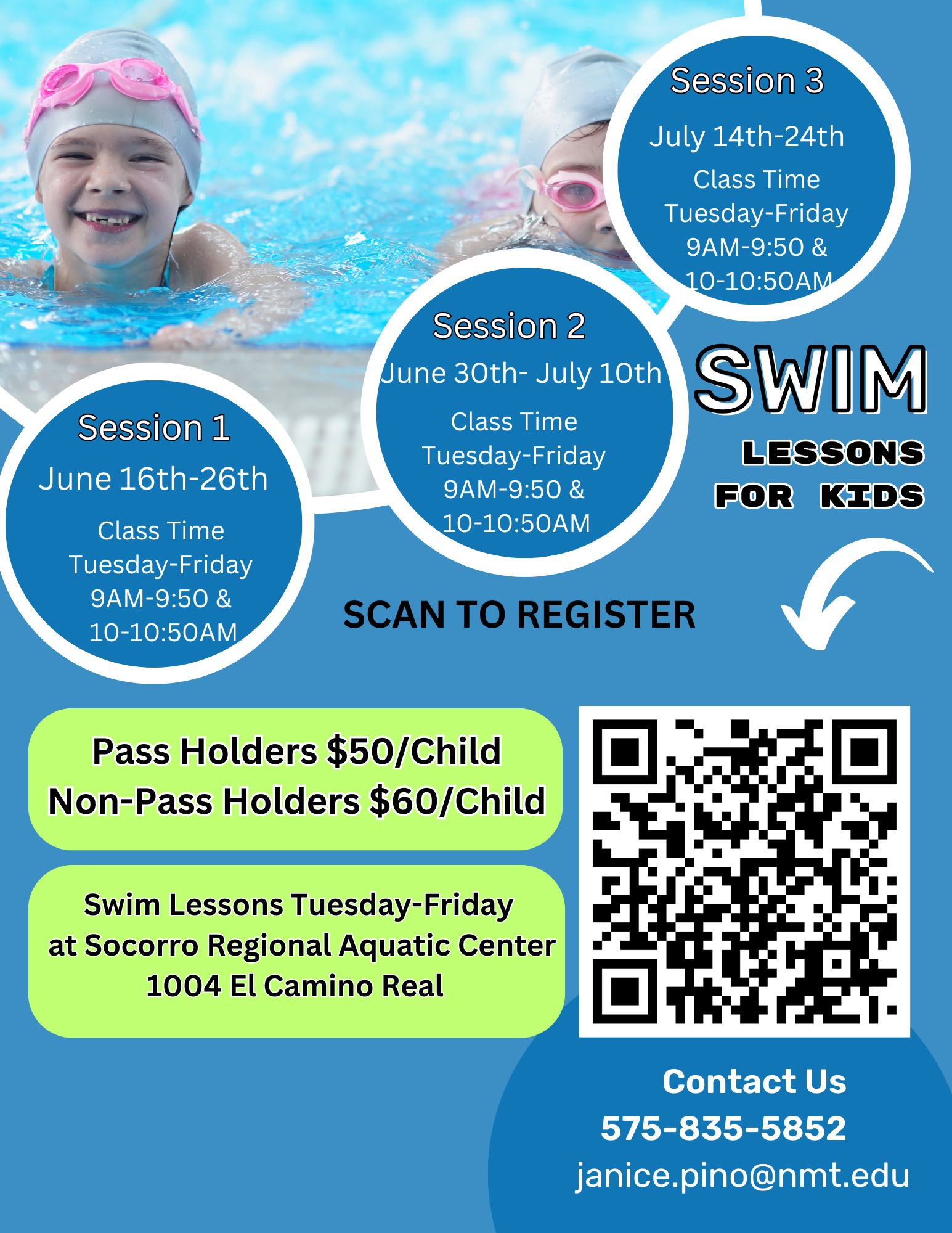 Swim Lesson Session 1 6.2.26