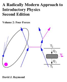 Cover of "A Radically Modern Approach to Introductory Physics Volume 2: Four Forces Second Edition"